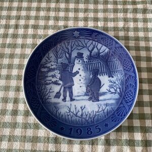 Royal Copenhagen Blue Decorative Plate